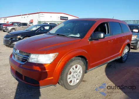 2013 Dodge Journey American Value Pkg from USA, damaged, VIN 3C4PDCAB1DT687261